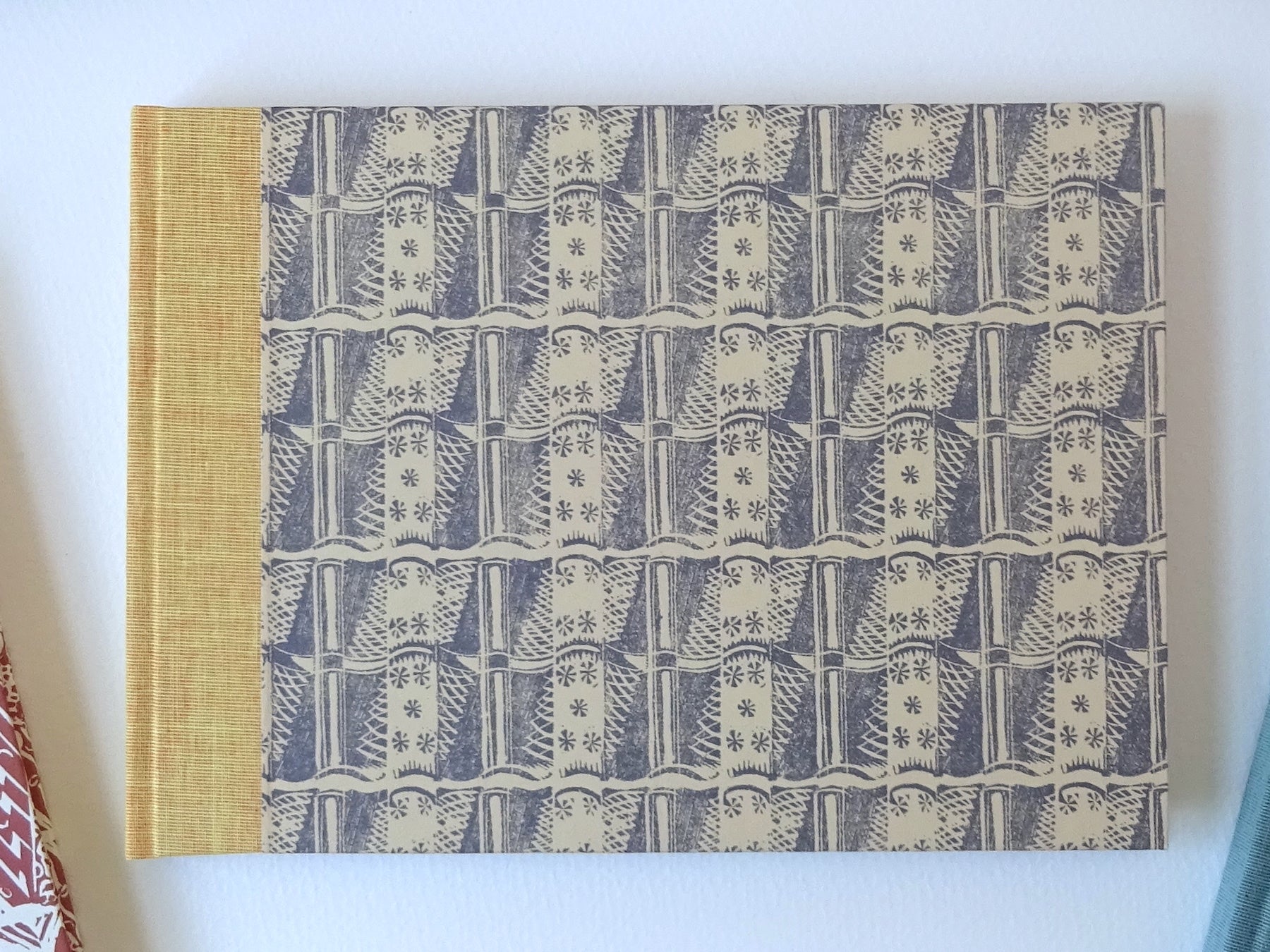 Enid Marx Sketchbook with Bamboo pattern