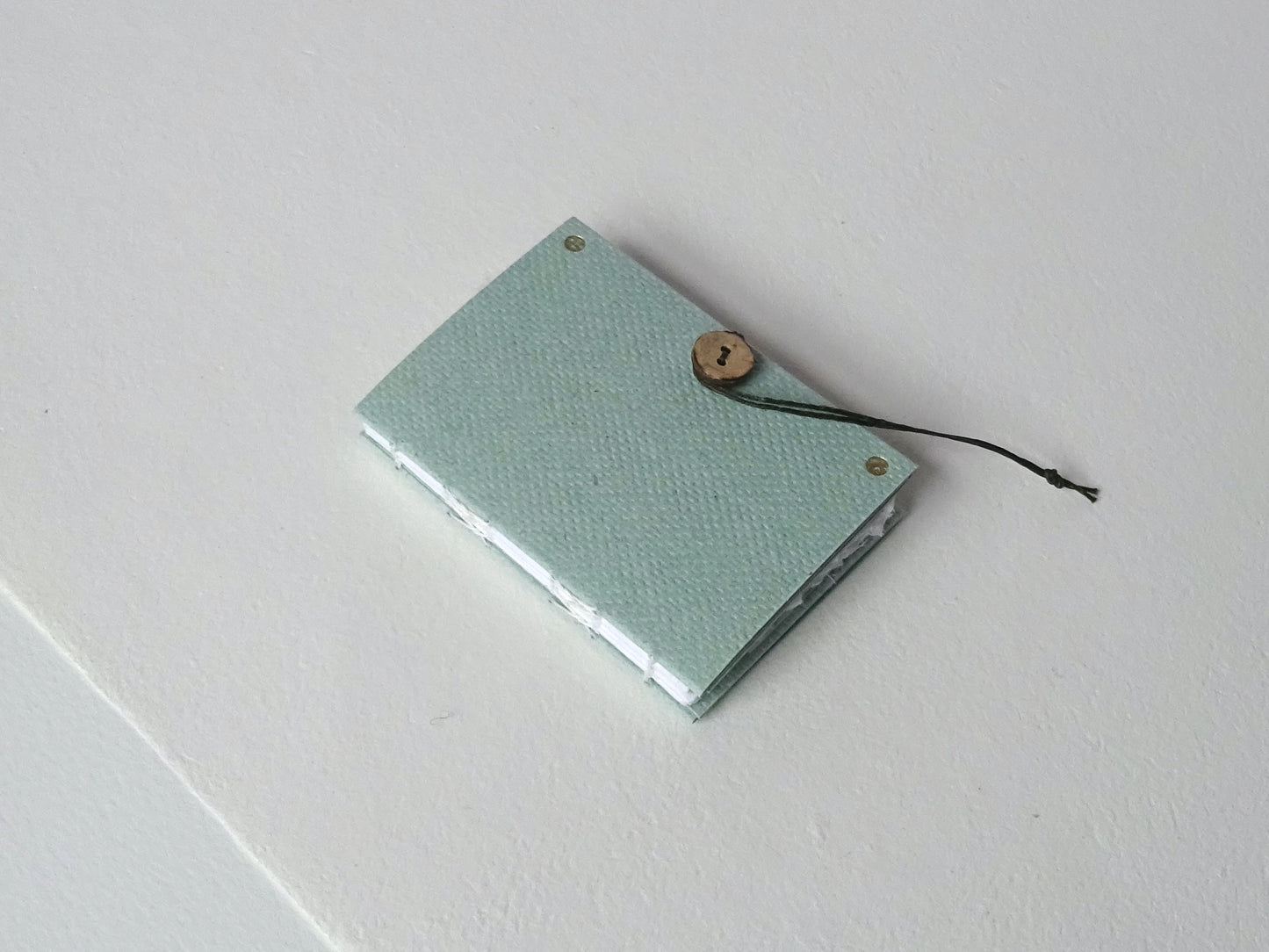 Fern Handmade Paper Mini Book