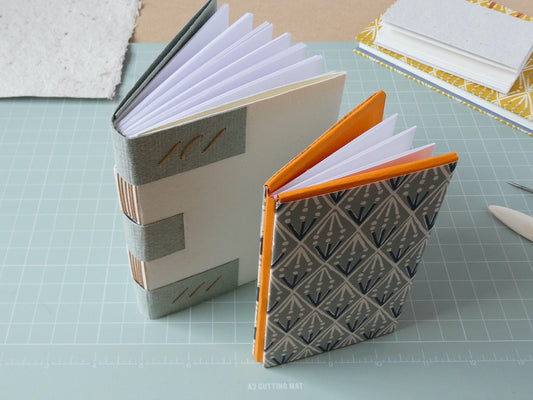 Crossed Structure Binding and the Everlasting Fold Book bookbinding workshop