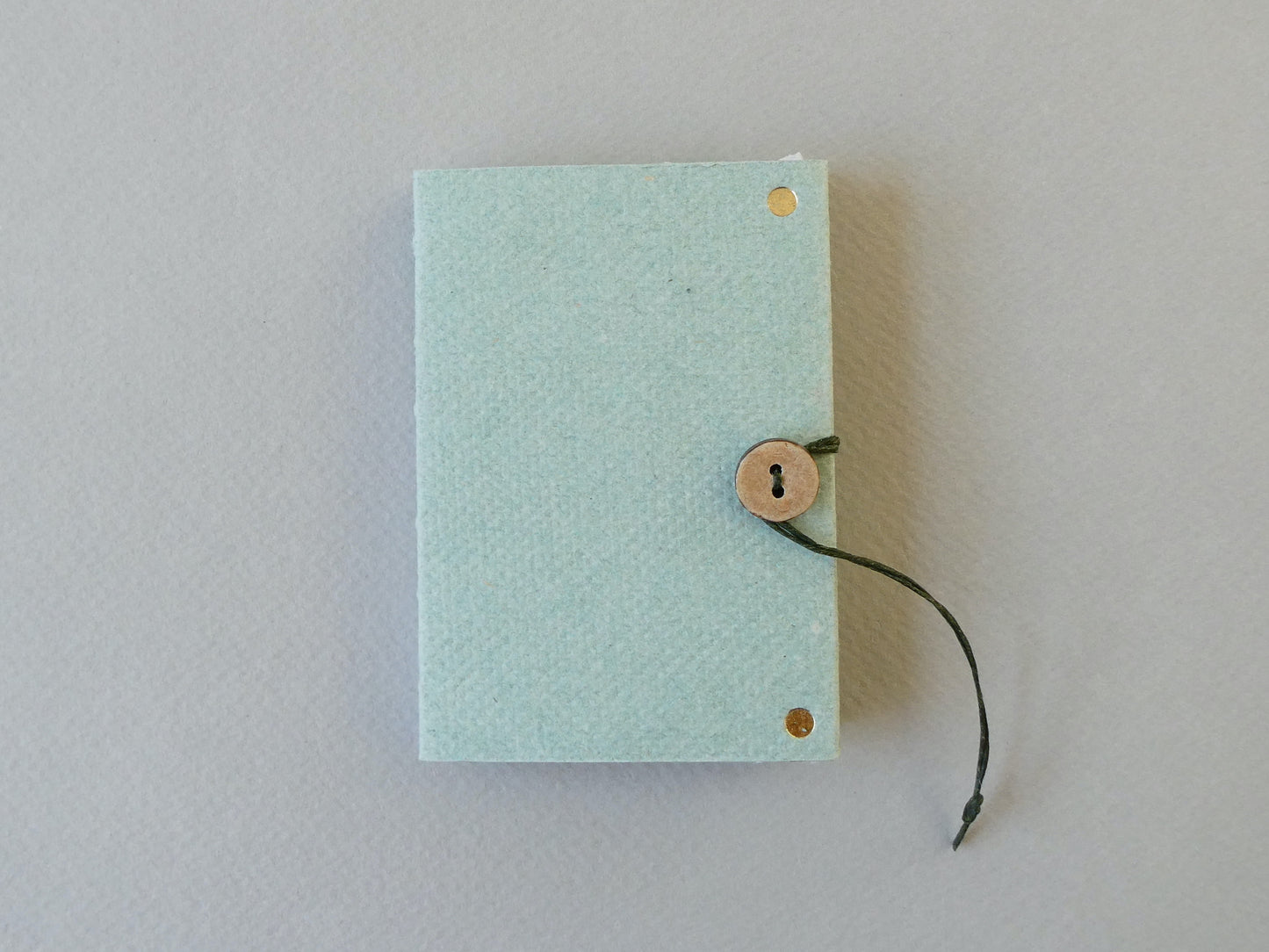 Fern Handmade Paper Mini Book