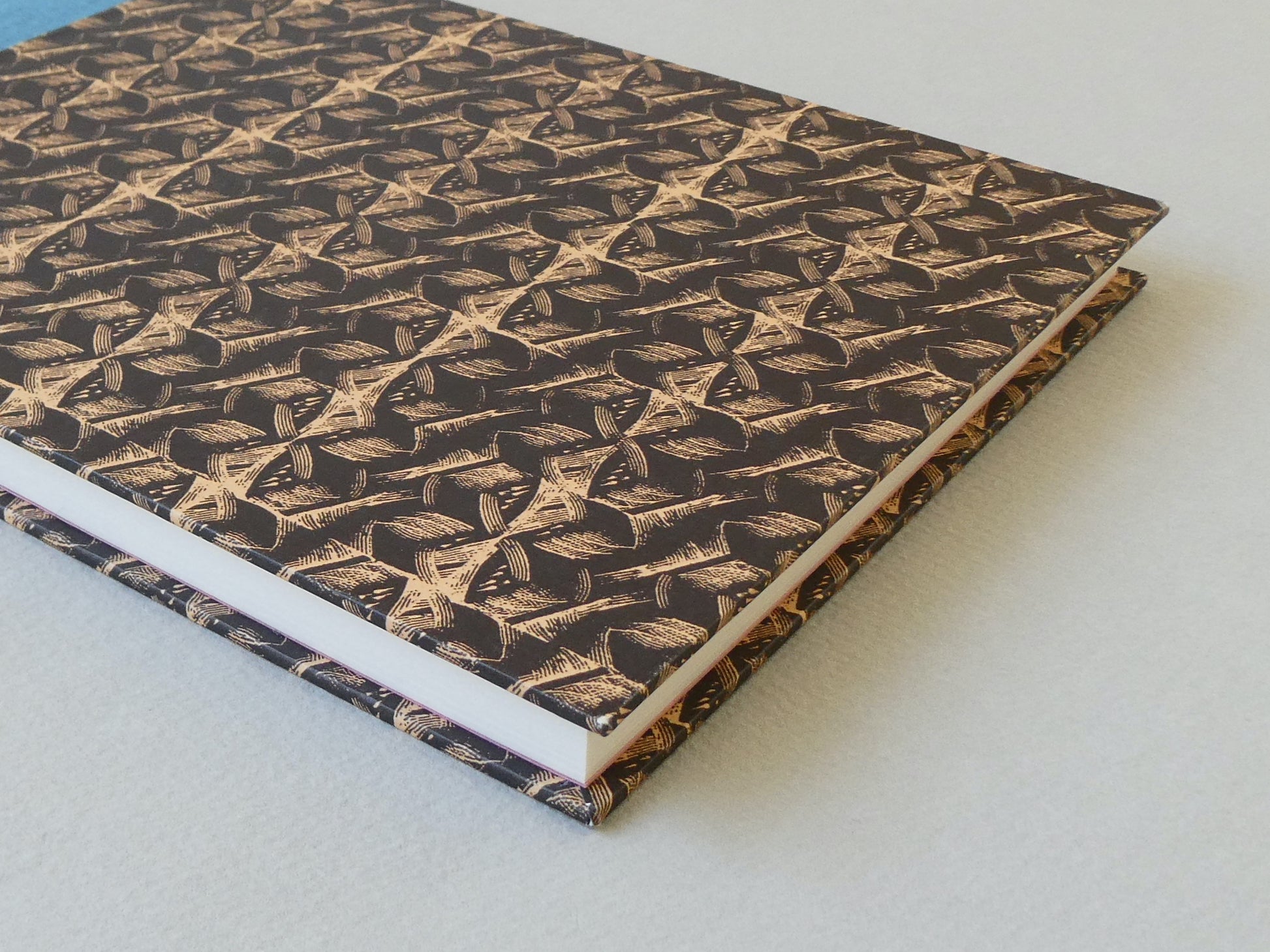 Enid Marx Sketchbook with Municipal pattern foredge