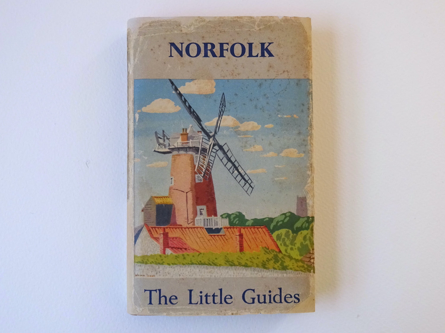 Repaired dust jacket for The Little Guides Norfolk