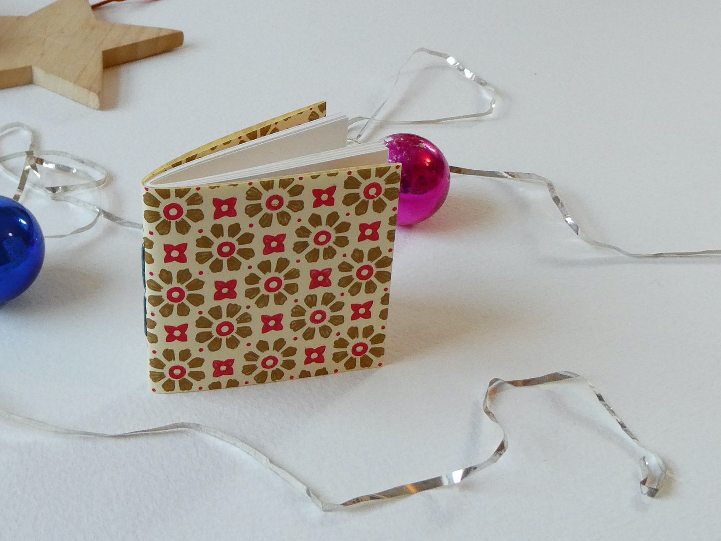 Celandine Books gold Florentine Mini Book