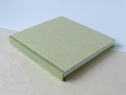 sand sage and green 3 three colours square sketchbook