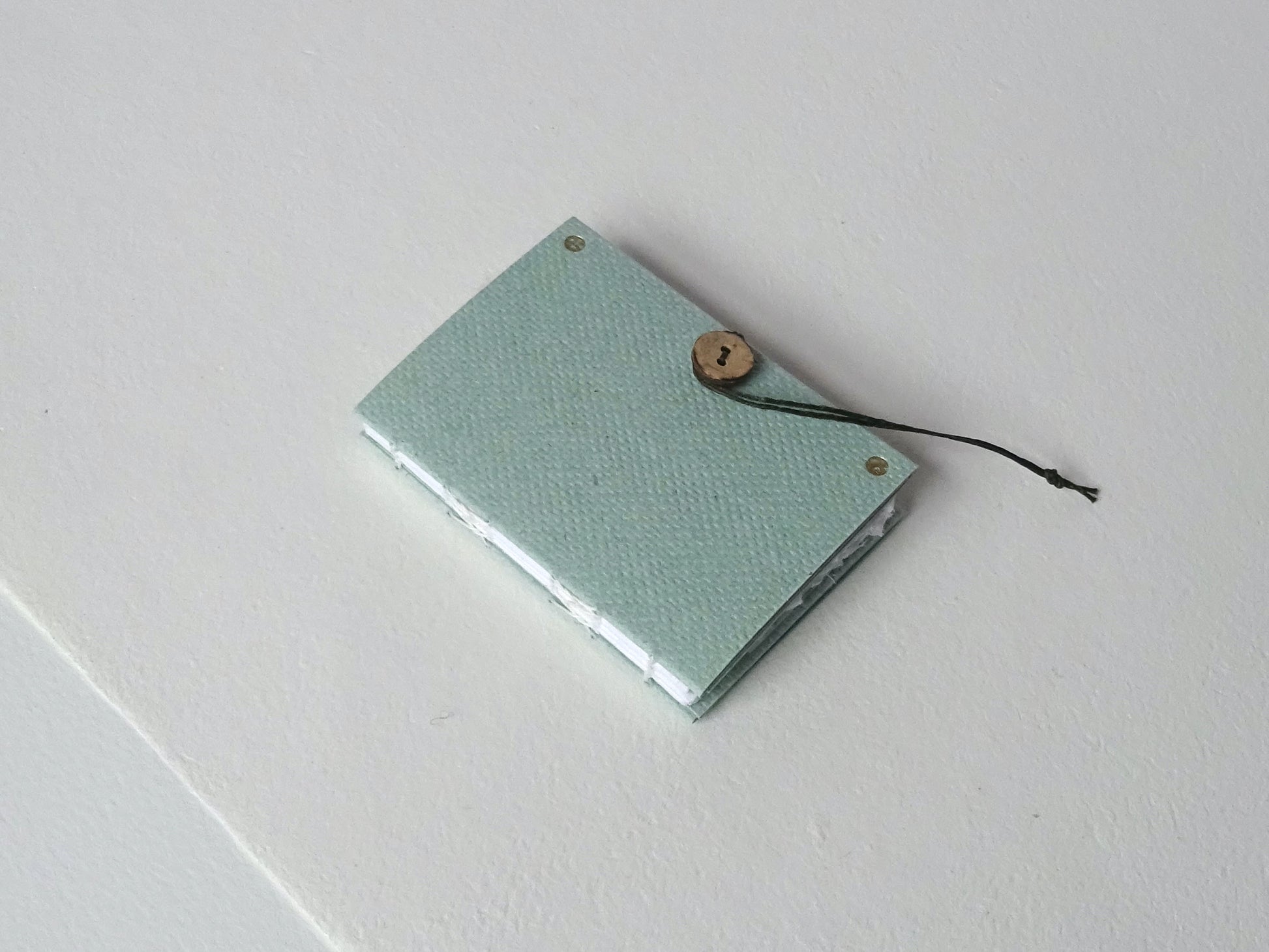 Fern Handmade Paper Mini Book