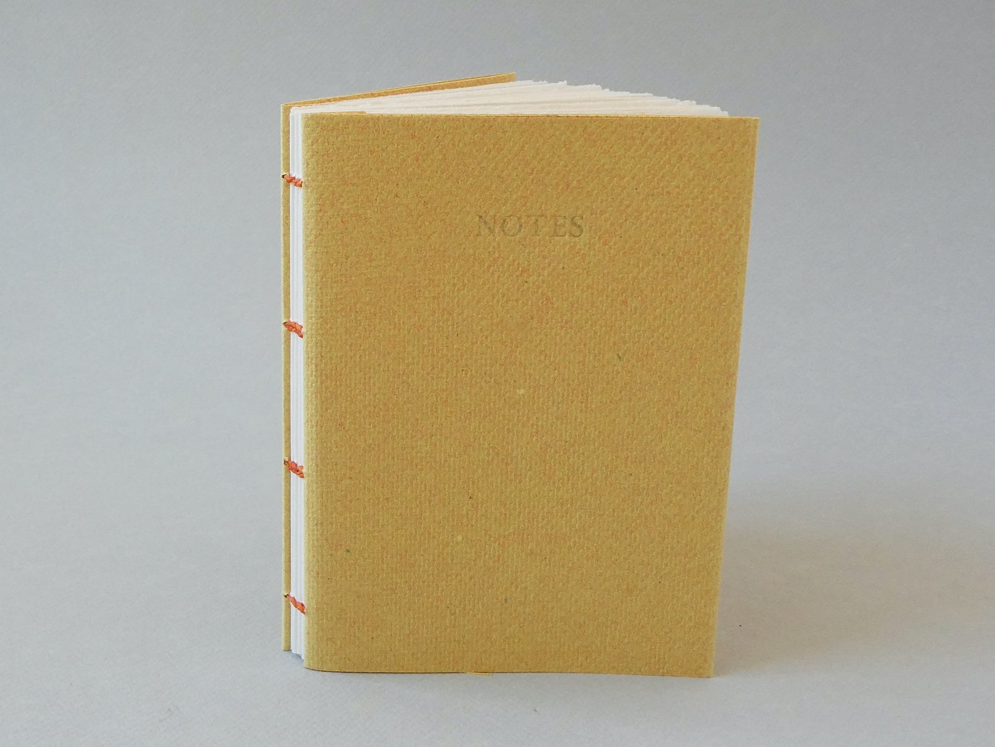 Celandine Books yellow notebook standing
