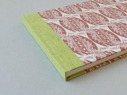 Enid Marx Sketchbook with Ivory pattern spine detail
