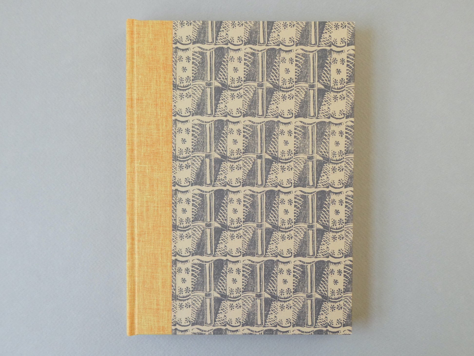 Enid Marx Sketchbook portrait format with Bamboo pattern