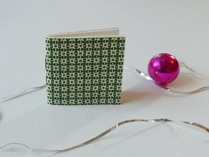 Celandine Books  green Florentine Mini Book