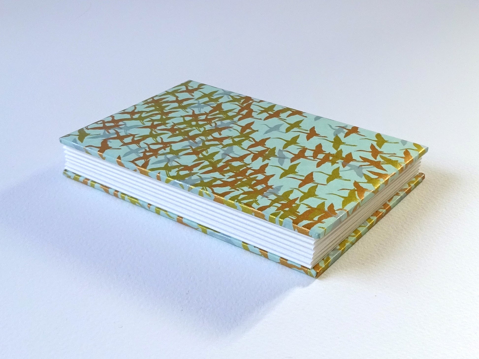 chiyogami flight concertina watercolour sketchbook