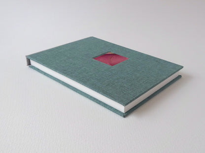 Watercolour Sketchbooks with Marbled Paper Squares